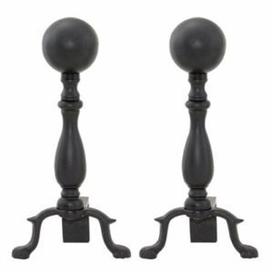 Andirons |   Ball Andirons, Pair Andirons Andirons