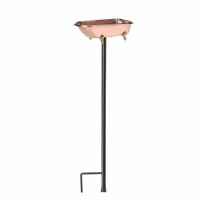 Birdbaths |   Splish Splash Birdbath, Polished Copper Birdbaths Birdbaths