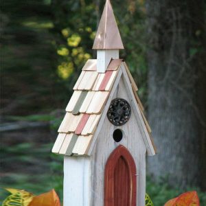 Birdhouses |   Jubilee A-Line Birdhouse With Copper Steeple Birdhouses Birdhouses