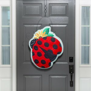 Bunting & Door Banners |   Indoor/Outdoor Ladybug Welcome Estate Door Décor Bunting & Door Banners Bunting & Door Banners