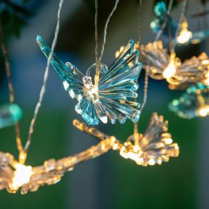 Deck & Patio Accents |   Battery-Operated Butterfly String Lights Deck & Patio Accents Deck & Patio Accents