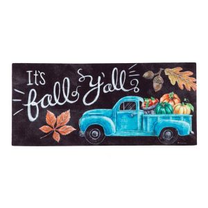 Deck & Patio Accents |   Harvest Chalk Truck Sassafras Switch Mat Deck & Patio Accents Deck & Patio Accents