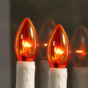 Decorative Accents |   Replacement Bulbs For Halloween Suction Cup Candles, Set Of 2 Candles & Lanterns Candles & Lanterns