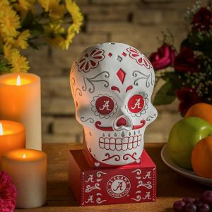 Decorative Garden Accents |   Alabama Sugar Skull Statue Decorative Garden Accents Decorative Garden Accents