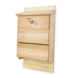 Eco-Friendly Pest Control |   3-Chamber Cedar And Plywood Bat House Birds And Nature Eco-Friendly Pest Control