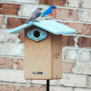 Eco-Friendly Pest Control |   Recycled Poly-Lumber Ultimate Bluebird House Birdhouses Birdhouses