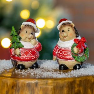 Fireplace & Mantel Décor |   Holiday Forest Friends, Set Of 2 Fireplace & Mantel Décor Fireplace & Mantel Décor