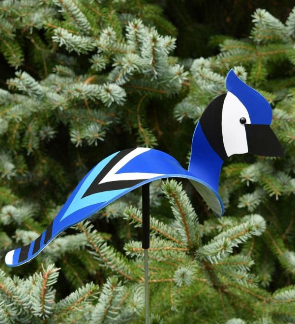 Garden Stakes |   Dancing Jay Sculpture Decorative Garden Accents Decorative Garden Accents