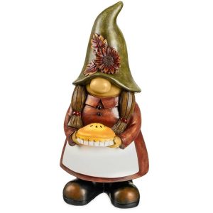 Gnomes & Fairy Gardens |   Fall Harvest Garden Gnome Statue Decorative Garden Accents Decorative Garden Accents