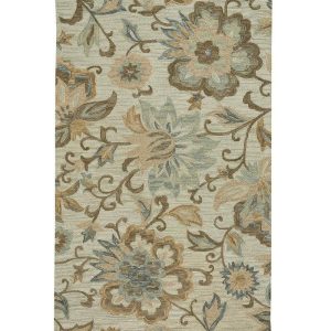 Hearth Rugs |   Parkside Wool Floral Rug, 3’6" X 5’6" Fireplace Accessories Hearth Rugs