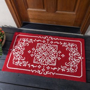 Indoor & Outdoor Rugs |   Indoor/Outdoor Bandana Polypropylene Hooked Rug Indoor & Outdoor Rugs Indoor & Outdoor Rugs