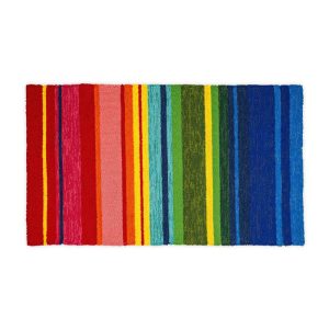 Indoor & Outdoor Rugs |   Indoor/Outdoor Palermo Stripe Hooked Polypropylene Accent Rug Indoor & Outdoor Rugs Indoor & Outdoor Rugs