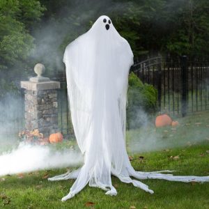 Lighted Garden Decorations |   Extra Large Lighted Ghost Stake Lighted Garden Decorations Lighted Garden Decorations