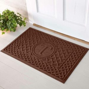 Outdoor Clean Up |   Waterhog Cable Weave Doormat With Single Initial, 2′ X 3′ Garden Tools & Supplies Bluestone