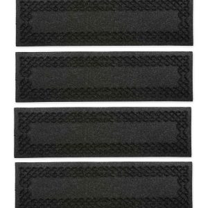 Outdoor Clean Up |   Waterhog Cable Weave Stair Tread Mats, Set Of 4 Garden Tools & Supplies Bluestone