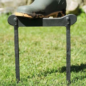 Outdoor Clean Up |   Wrought Iron Powder-Coated Boot Scraper Garden Tools Garden Tools