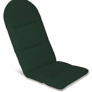 Outdoor Furniture Cushions |   Polyester Classic Adirondack Cushion Deck And Patio Decor Forest Green