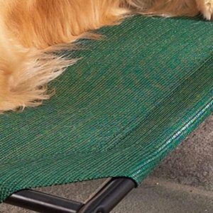 Pet Products |   Small Weather-Resistant Raised Mesh Pet Bed Replacement Mesh Cover Home Accents Pet Products