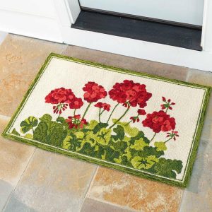 Small Accent Rugs |   Indoor/Outdoor Geranium Hooked Polypropylene Accent Rug Indoor & Outdoor Rugs Indoor & Outdoor Rugs