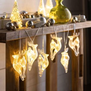 String Lights |   Holiday Deer String Lights Outdoor Lamps & Lighting String Lights