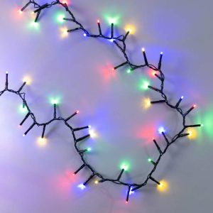 String Lights |   Indoor/Outdoor Electric String Lights With 1000 Multicolor Leds; 73’L Outdoor Lamps & Lighting String Lights