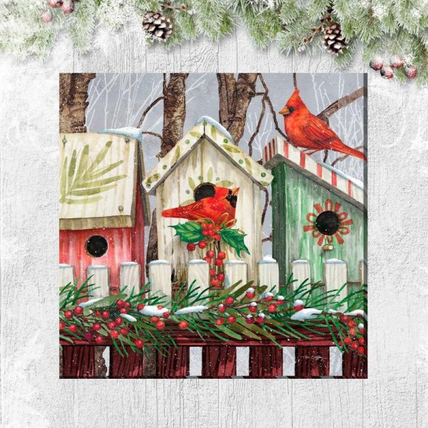 Wall Art |   Holiday House Indoor/Outdoor Canvas Wall Art Home Accents Wall Art