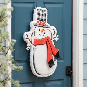 Wall Art |   Indoor/Outdoor Snowman Estate Door Décor Home Accents Wall Art