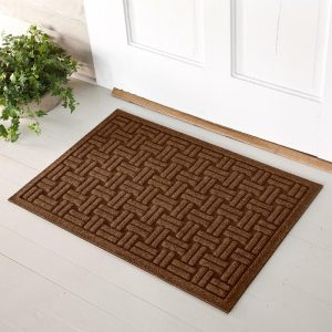 Waterhog Doormats |   Waterhog Basket Weave Doormat, 20" X 30" Doormats Bluestone