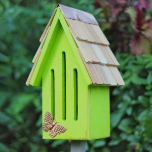 Wildlife Housing |   Butterfly Breeze Cypress Butterfly House Birds And Nature Blue