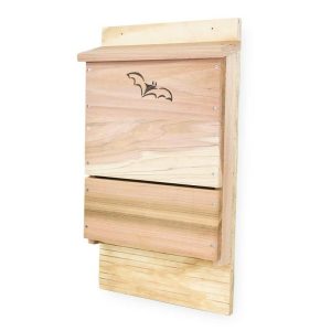 Wildlife Housing |   Single-Chamber Cedar And Plywood Bat House Birds And Nature Eco-Friendly Pest Control