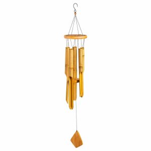 Wind Chimes & Mobiles |   Bamboo Tree Of Life Wind Chimes Garden Accents Wind Chimes & Mobiles