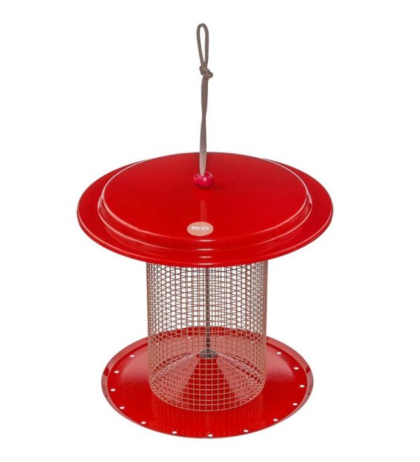 Bird Feeders |   Large Metal Sunflower Seed Bird Feeder Bird Feeders Bird Feeders