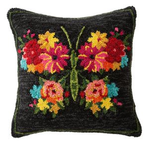 Decorative Pillows |   Indoor/Outdoor Fresh Picked Hooked Polypropylene Throw Pillow Decorative Pillows Decorative Pillows